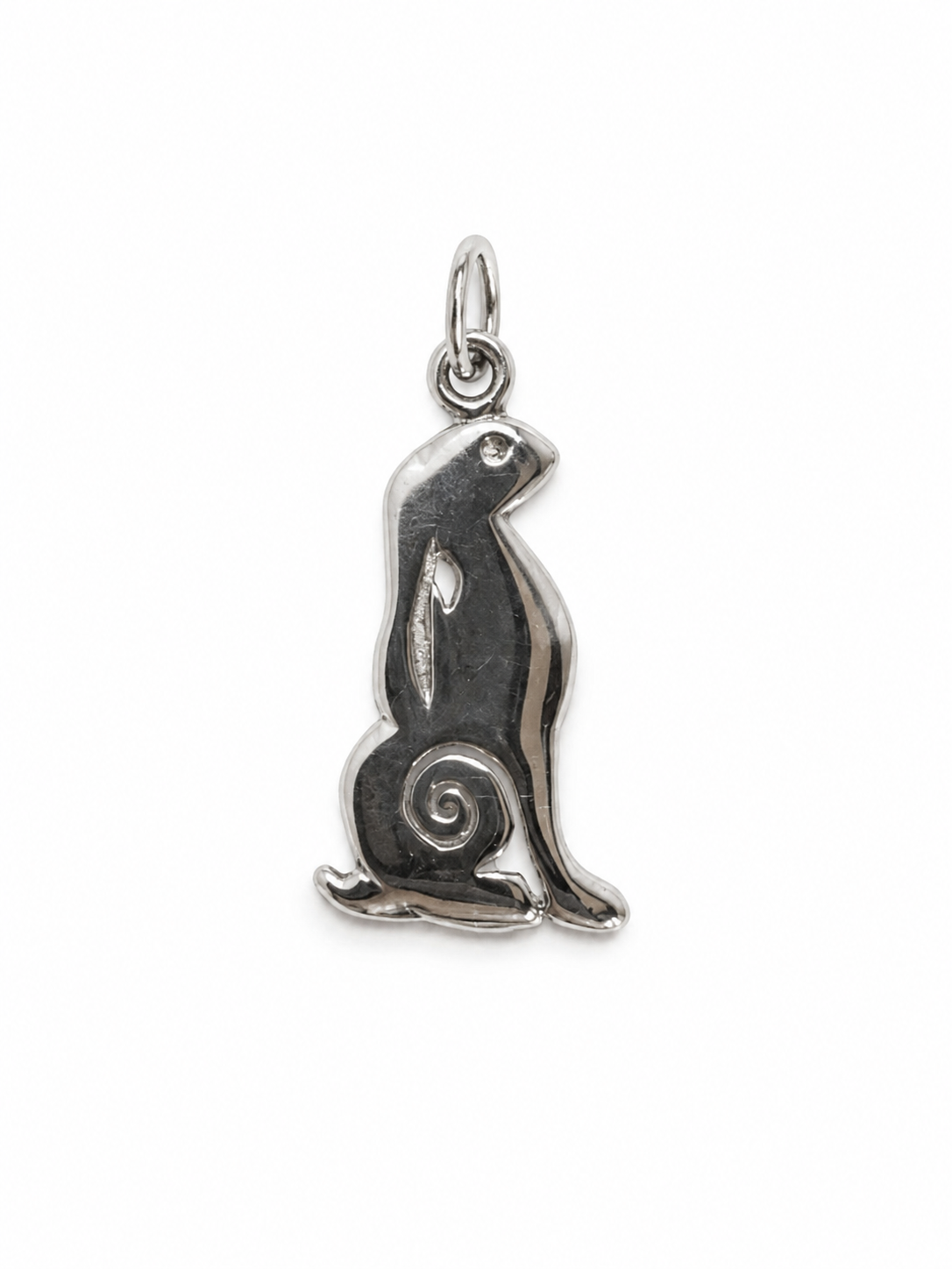 Moon Gazing Hare Pendant