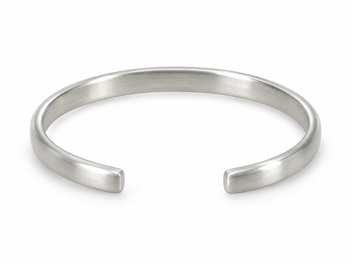 Sterling Silver Torc Bracelet