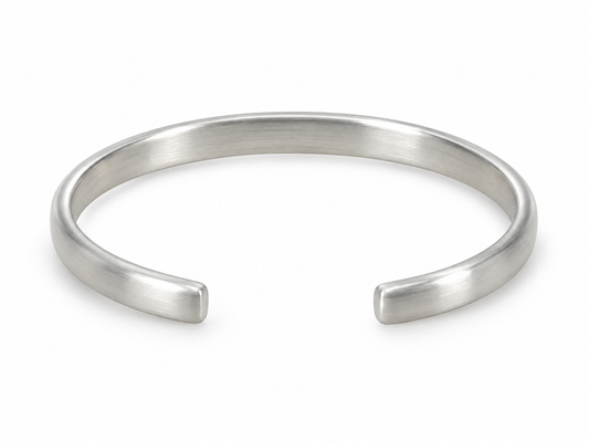 Sterling Silver Torc Bracelet