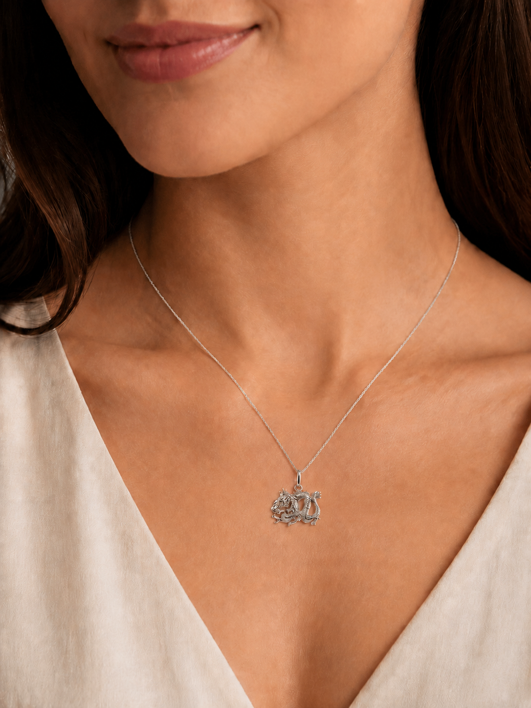 Chinese Dragon Pendant Charm