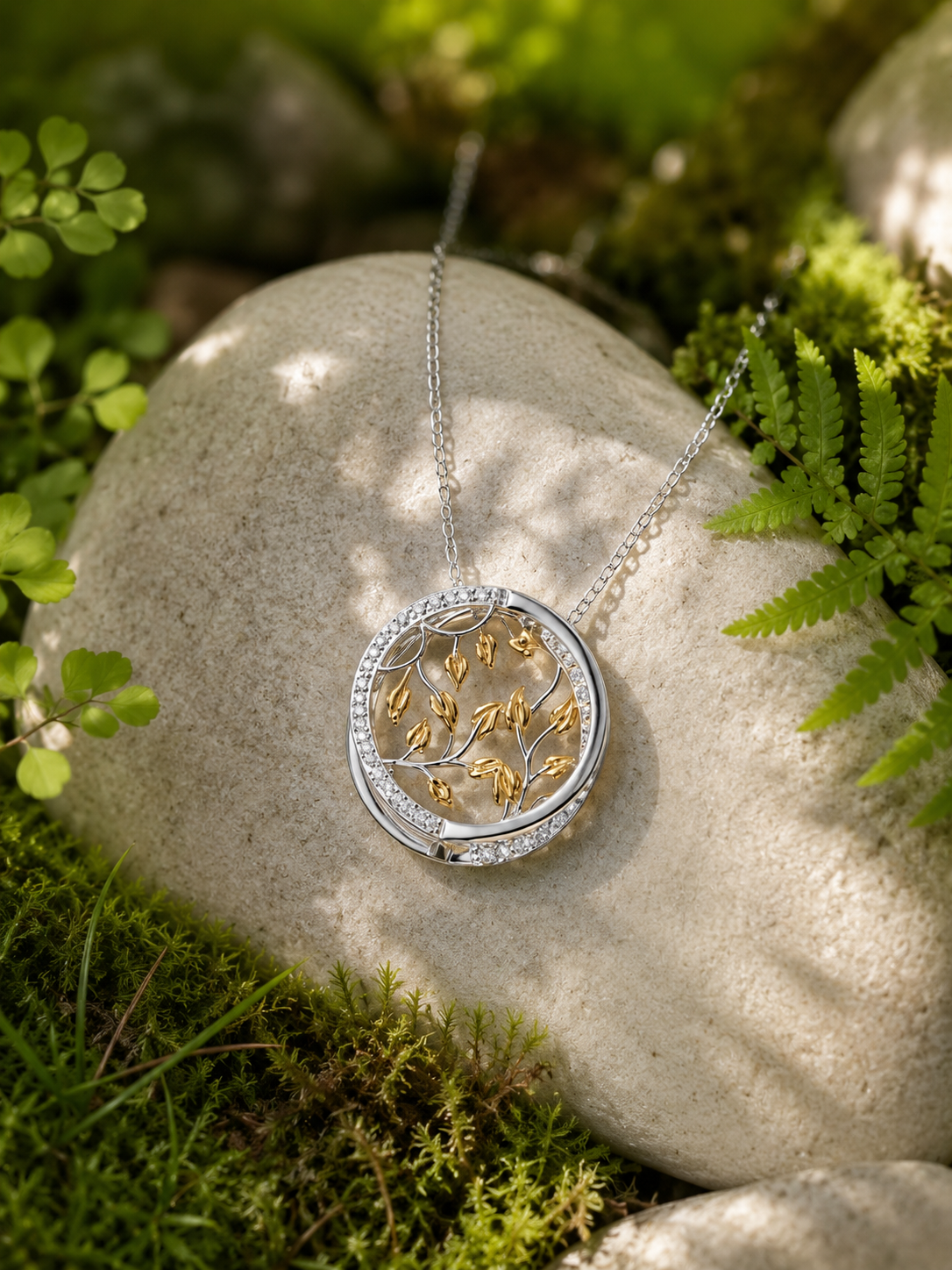 3D Tree of Life Pendant Necklace