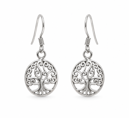 Tree of Life Dangle Earrings