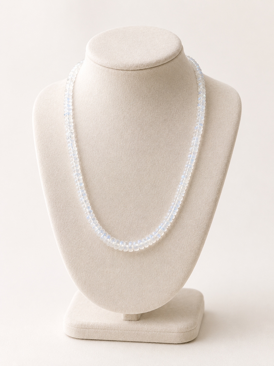 Moonstone Beaded Necklace