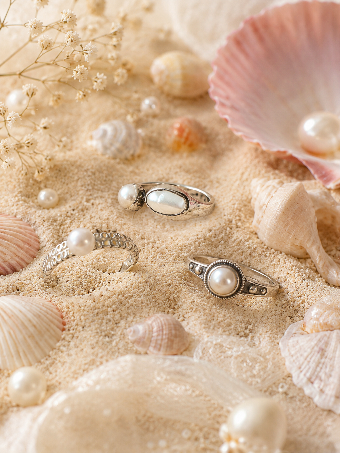 Whole Pearl Ring