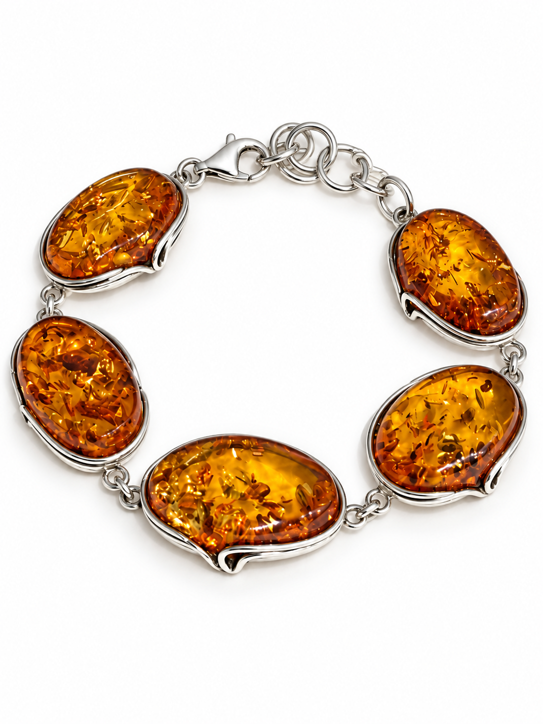 5 Amber Chunky Bracelet